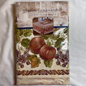 Design Dimensions "Royal Harvest" Fabric Table Cloth